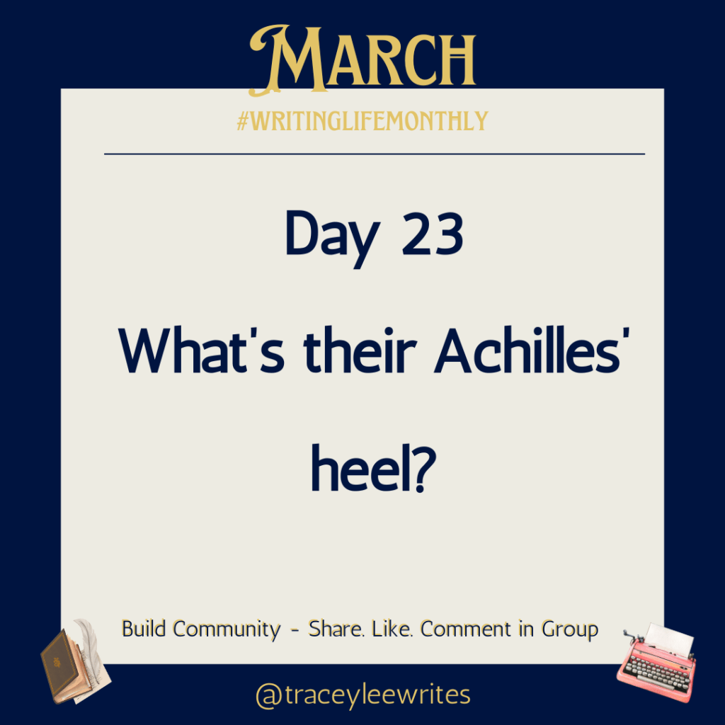 Day 23
What’s their Achilles’ heel?