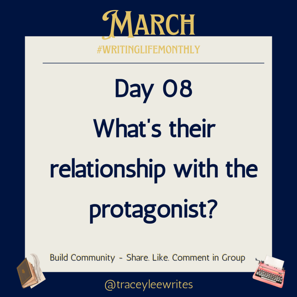 Day 08
What’s their relationship with the protagonist?